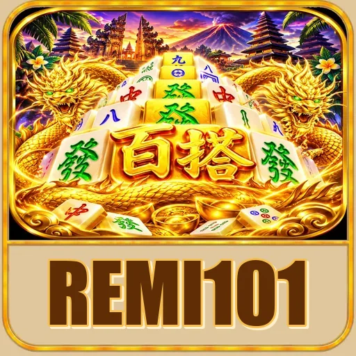 Beranda aplikasi remi101 setelah terbuka